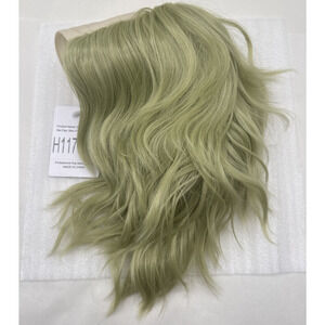 Men's Clown Wig Short Bald Wig Cosplay Halloween Party Costume Light Green *READ